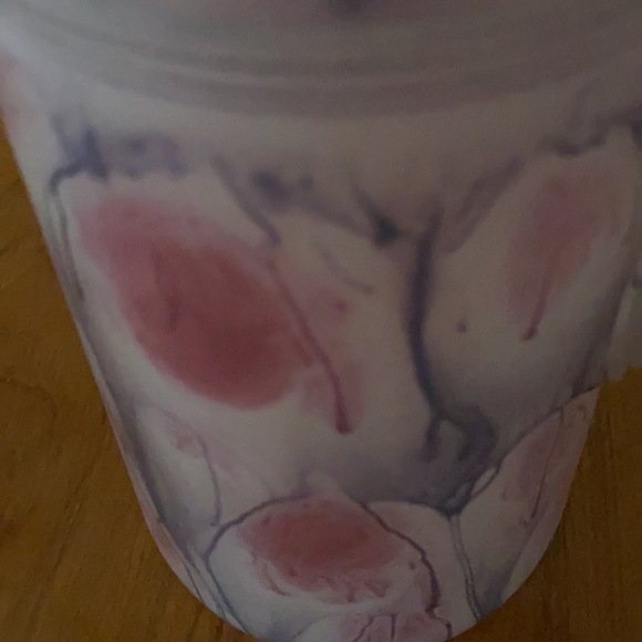 VINTAGE 1970’s Frosted Art Glass Pitcher & 3 Glasses - Picture 7 of 11